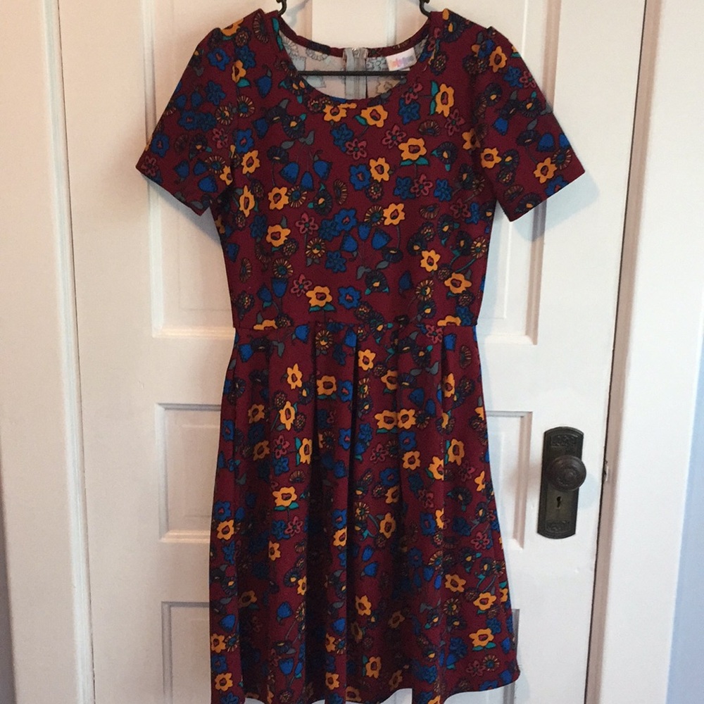 Like-new LulaRoe Amelia dress